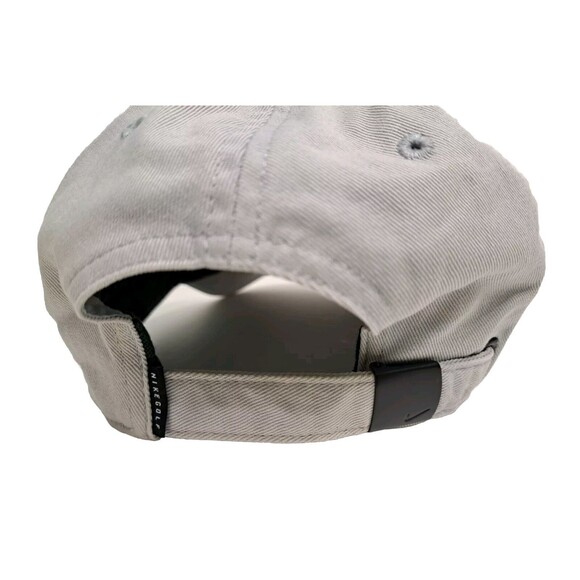 Nike Golf Distressed Strapback Gray Adjustable Hat Cap Baseball - Picture 6 of 12